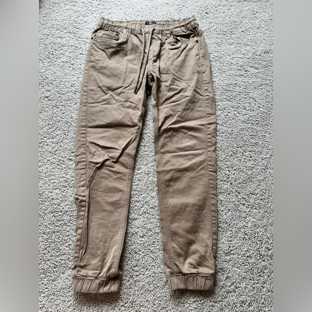 Men's Tan Casual Pants